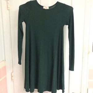 GB girls hunter green dress size medium